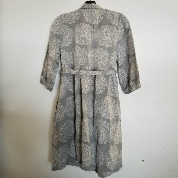 Vivienne Tam Floral Print Belted Light Weight Coat - Picture 3 of 13